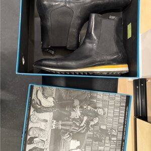 John Fluevog Black  Men's Boots worn twice